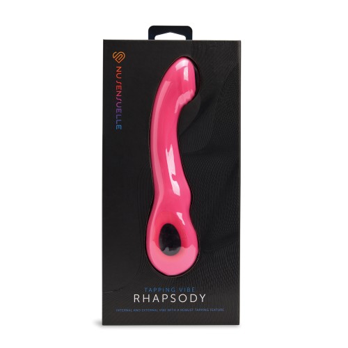 Vibrador Nu Sensuelle Rhapsody Tapping Rosa Profundo