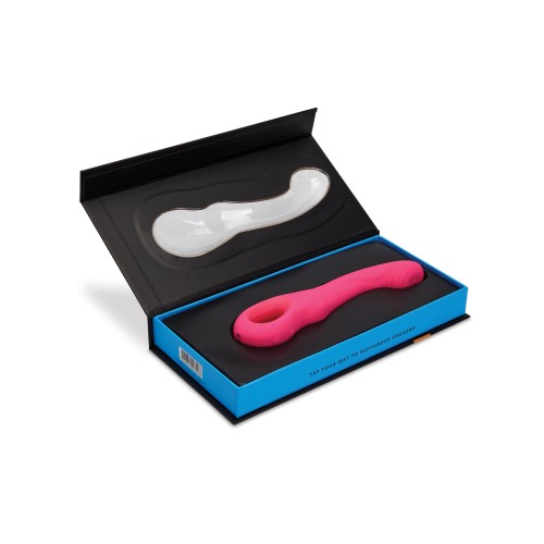 Vibrador Nu Sensuelle Rhapsody Tapping Rosa Profundo