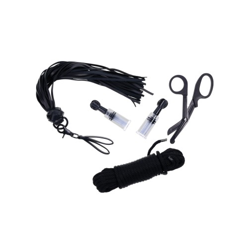 Tied & Twisted Bondage Set Black