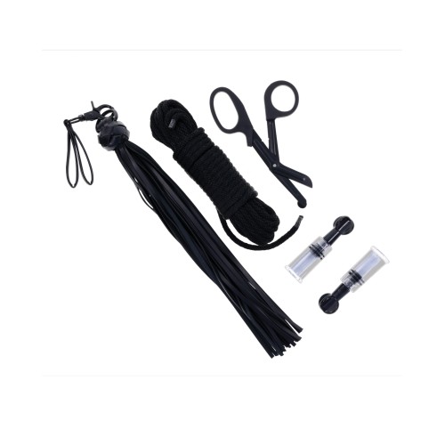 Set de Bondage Tied & Twisted Negro