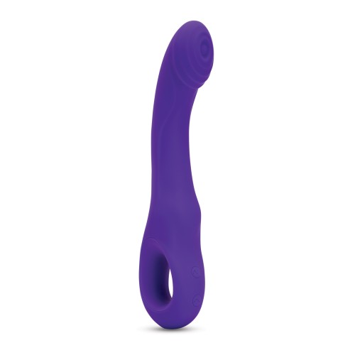 Vibrador Tapping Nu Sensuelle Rhapsody Morado Profundo