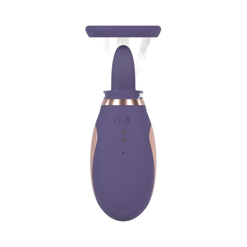 Extractor V sexual Rechargeable Vulva & Breast Pump - Púrpura