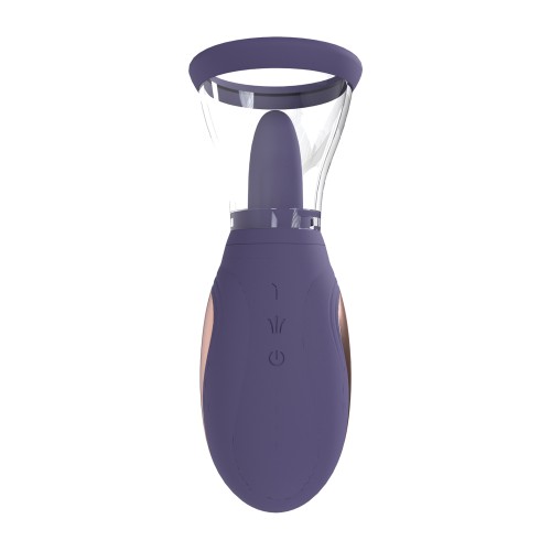 Extractor V sexual Rechargeable Vulva & Breast Pump - Púrpura