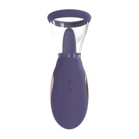 Extractor V sexual Rechargeable Vulva & Breast Pump - Púrpura