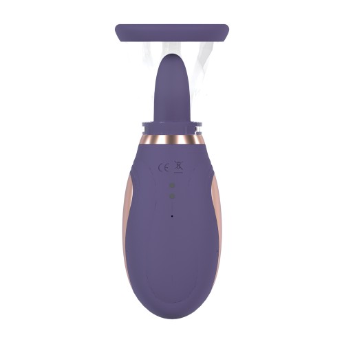 Extractor V sexual Rechargeable Vulva & Breast Pump - Púrpura