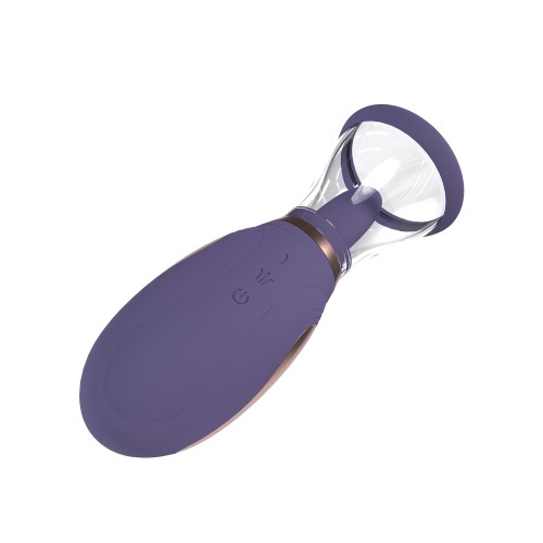 Extractor V sexual Rechargeable Vulva & Breast Pump - Púrpura