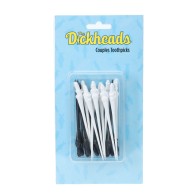 Palillos para Parejas Shots Dickheads - Accesorio Divertido para Fiestas