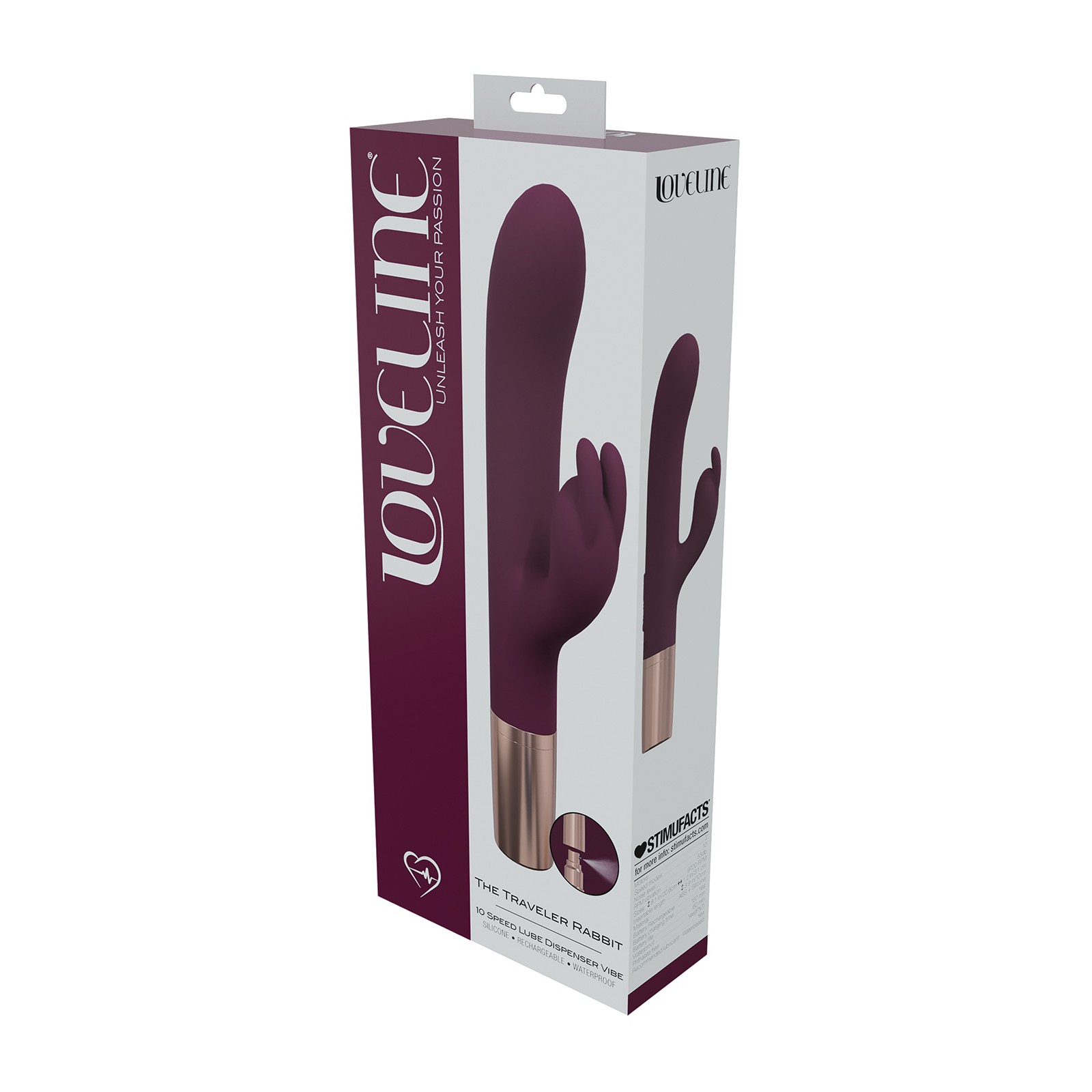 Vibrador Rabbit Viajero para Placer Intenso Silencioso