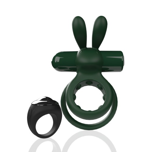 Screaming O Ohare Remote Controlled Vibrating Ring - Green