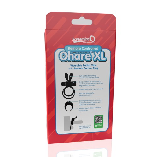 Screaming O Ohare XL Remote Control Vibrating Ring for Couples