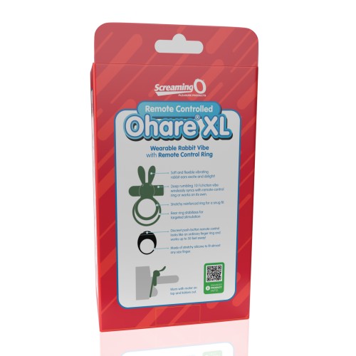 Screaming O Ohare Remote Controlled Ring XL Green