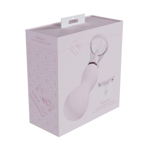 Shots Pumped Sensual Vulva & Breast Pump - Pink for Enhanced Sensitivity