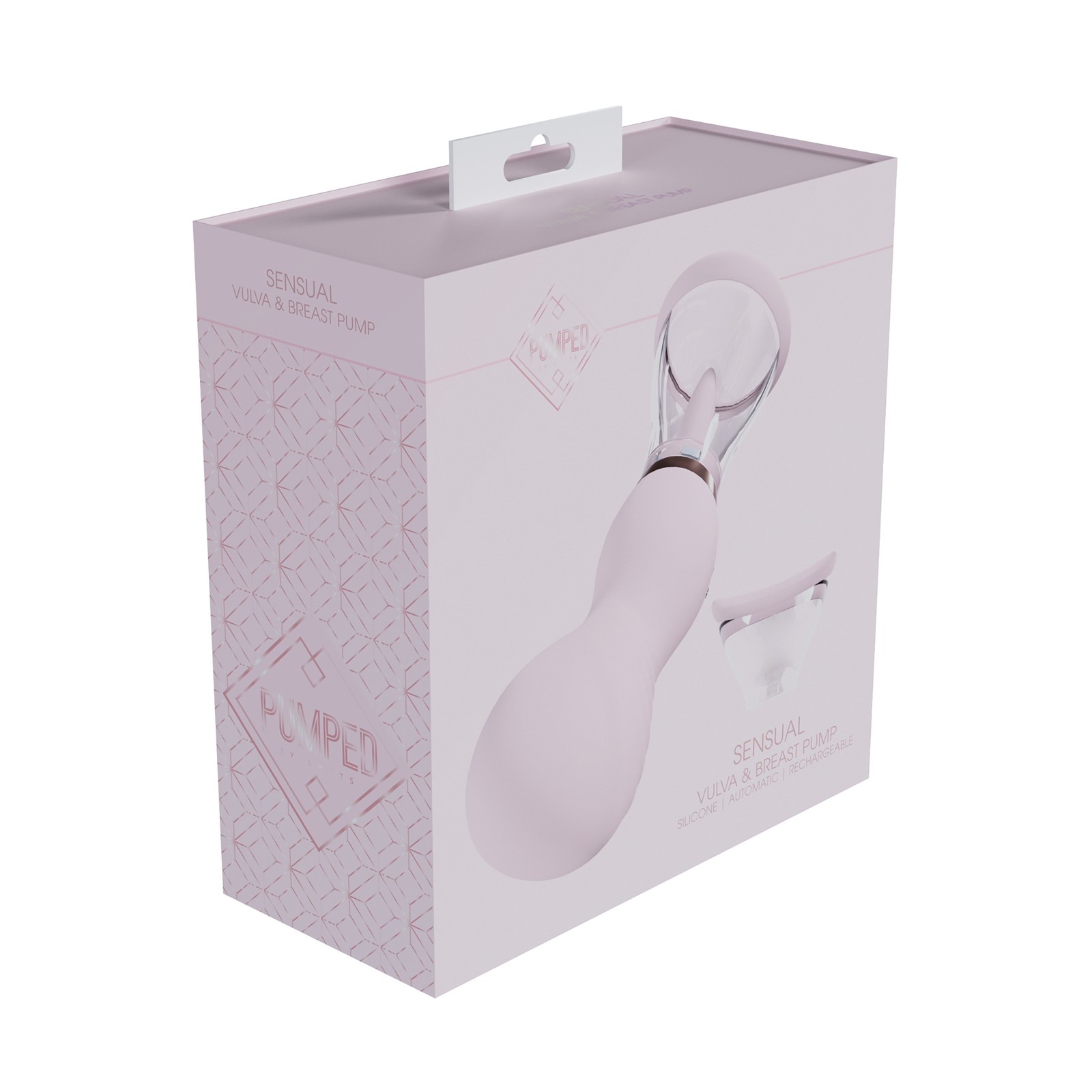 Shots Pumped Sensual Vulva & Breast Pump - Pink for Enhanced Sensitivity