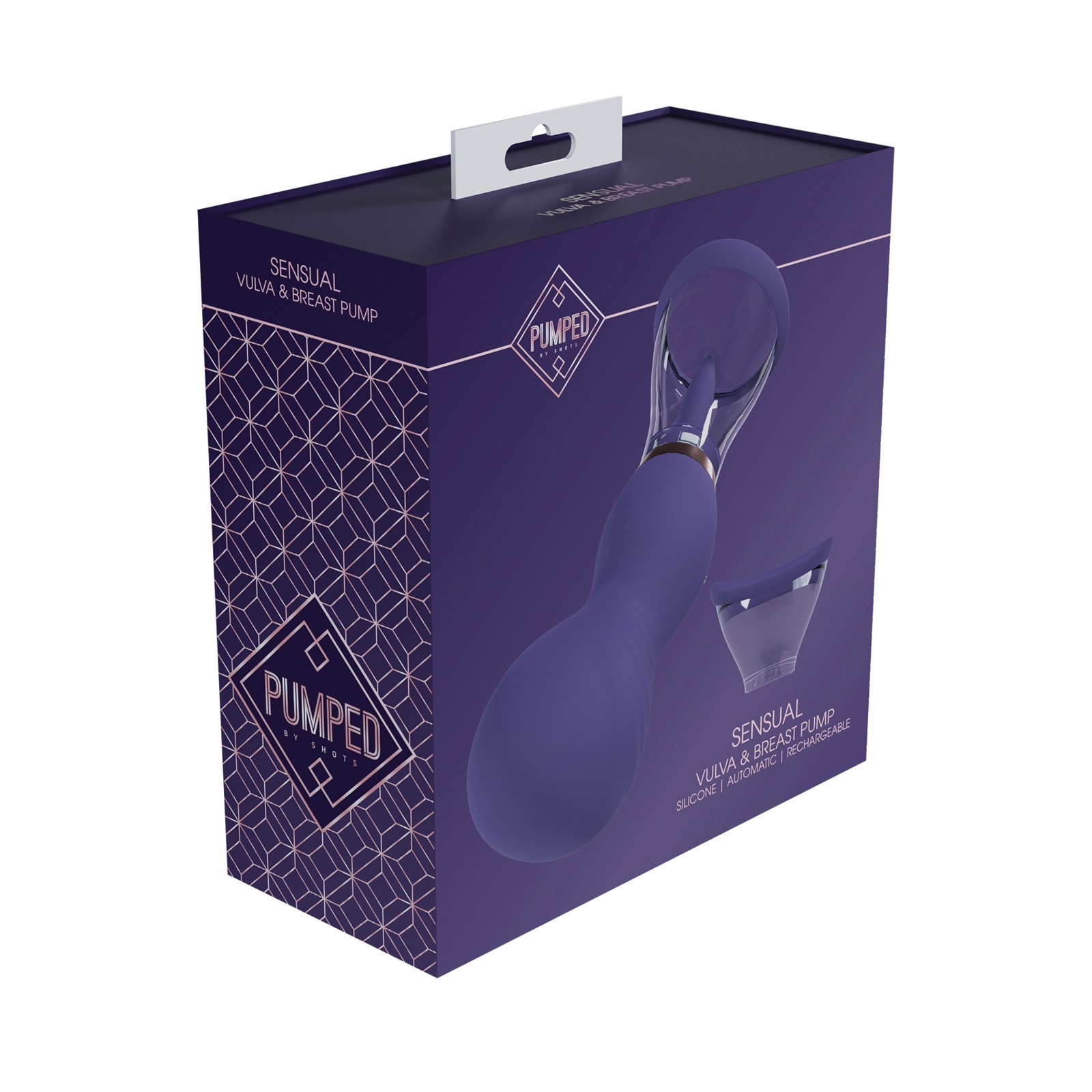 Shots Pumped Rechargeable Vulva & Breast Pump