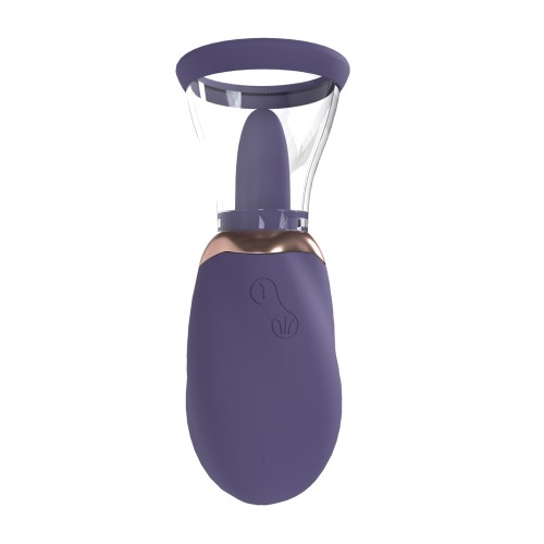 Bomba recargable para vulva y senos Shots Pumped Boost - Morado