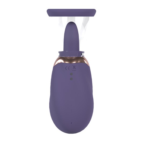 Bomba recargable para vulva y senos Shots Pumped Boost - Morado