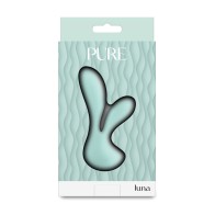 Vibrador Conejito Petite Pure Luna - Verde Azulado