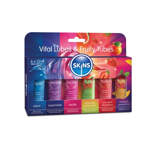 Paquete de Tubos Lubricantes Vital Skins 12ml