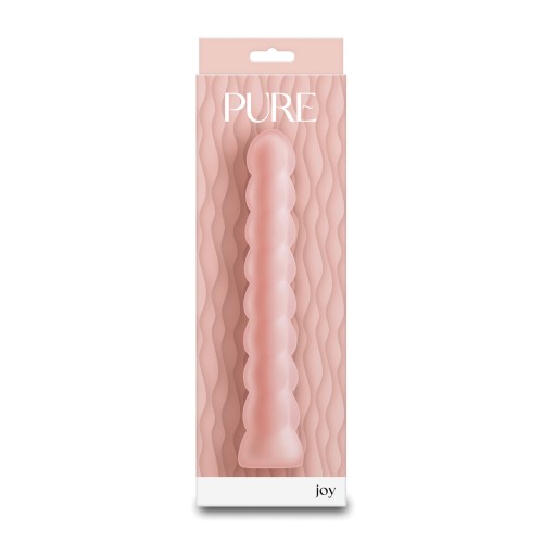 Vibrador Texturizado Pure Joy Durazno