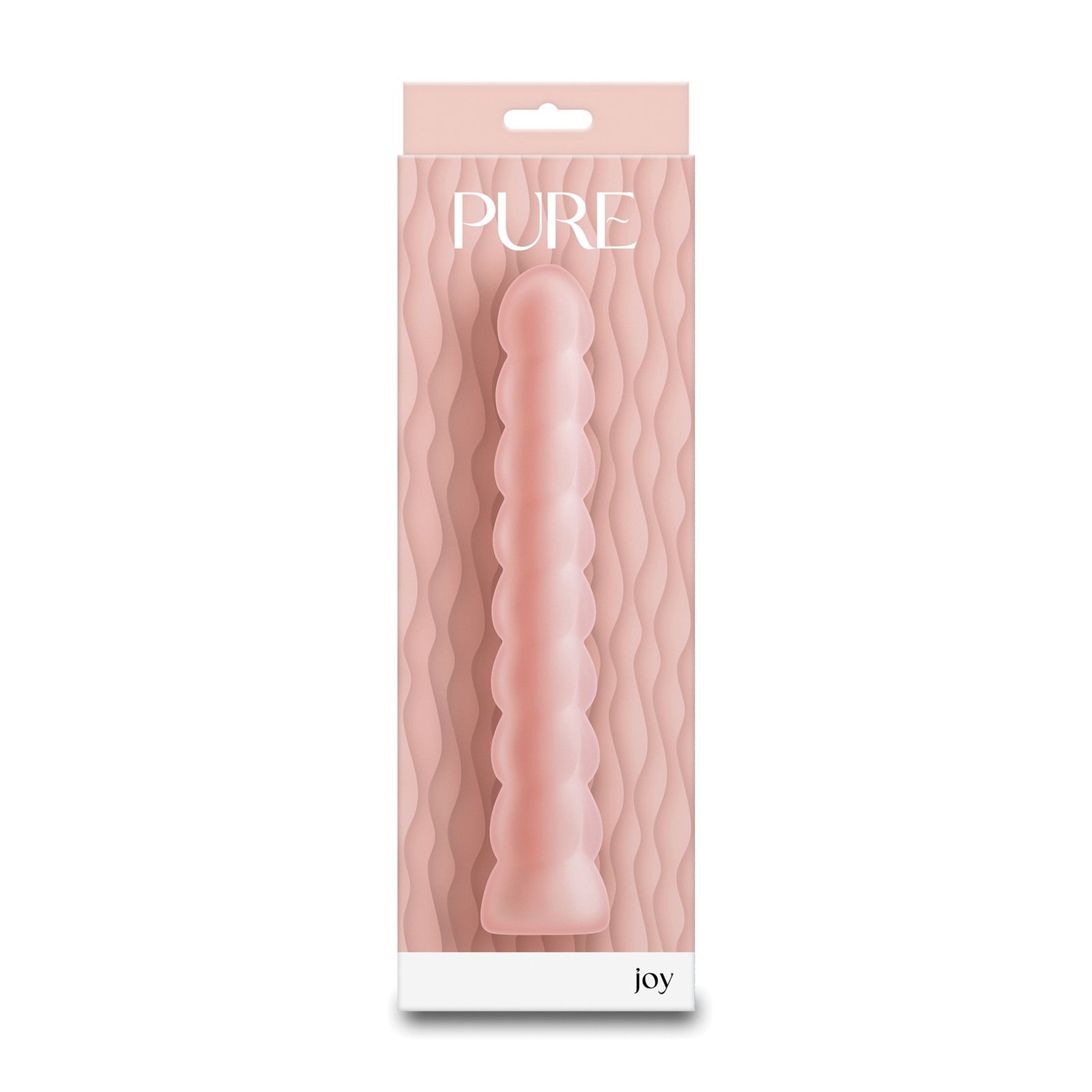 Vibrador Texturizado Pure Joy Durazno