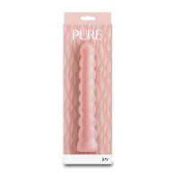 Pure Joy Textured Vibrator Peach