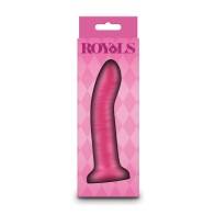 Dildo Curvado Charlie 5" Royals - Rosa Metálico