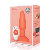 b-Vibe Rimming Plug 2 Naranja