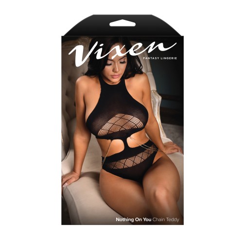 Teddy Sin Costura con Recortes Vixen