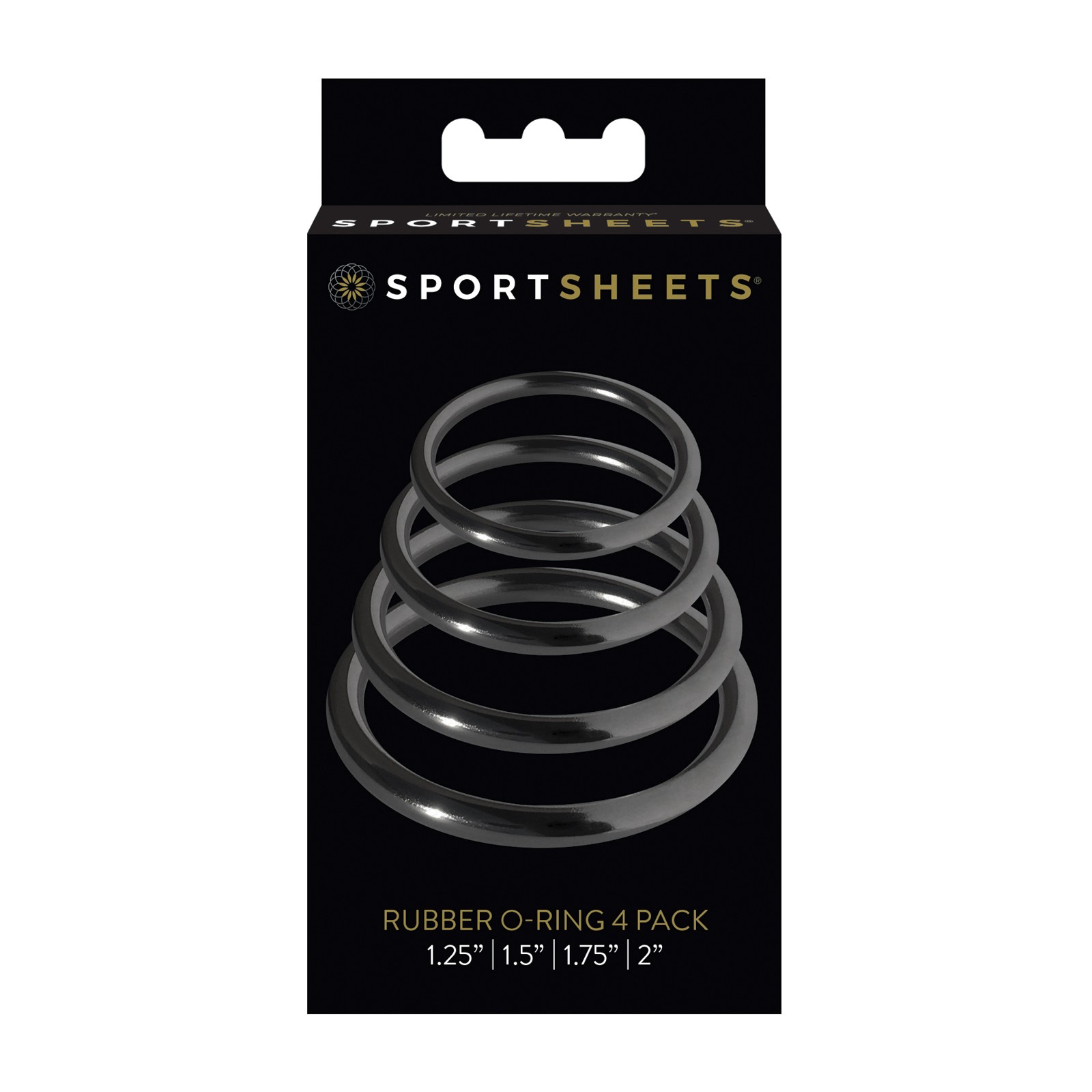 4 Pack Rubber O Rings for Versatile Strap-On Play