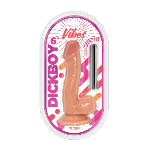 Dick Boy Vanilla Lovers 6" - Powerful Vibe