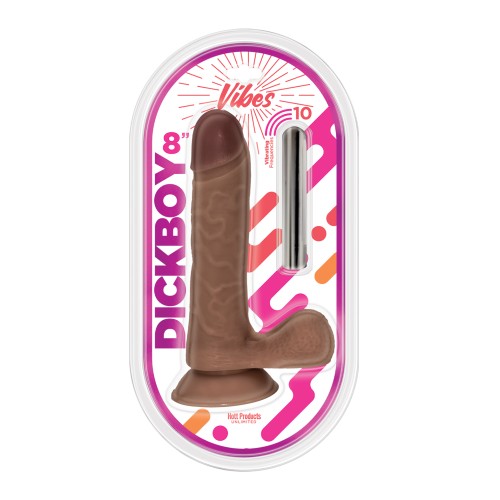 Dick Boy Chocolate Lovers 8" Vibe Bullet for Intense Pleasure