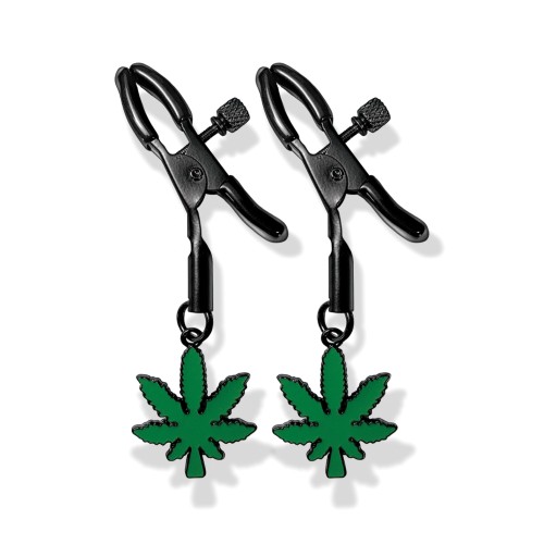 Adjustable Glow in the Dark Nipple Clamps Stoner Vibes