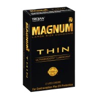 Trojan Magnum Thin Condom Pack of 12