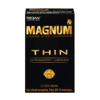 Trojan Magnum Thin Condom Pack of 12