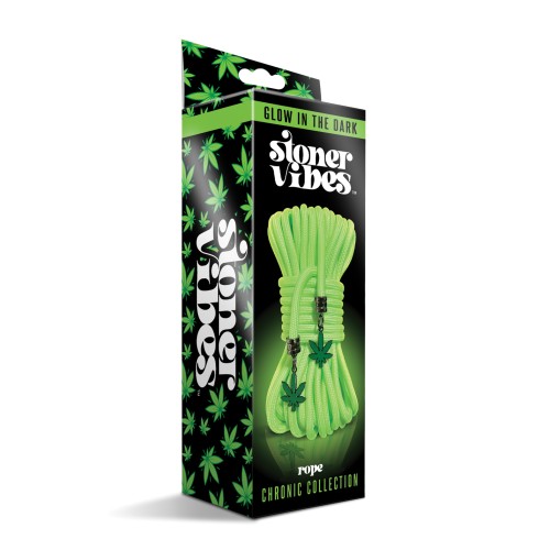 Stoner Vibes Glow in the Dark Rope Green