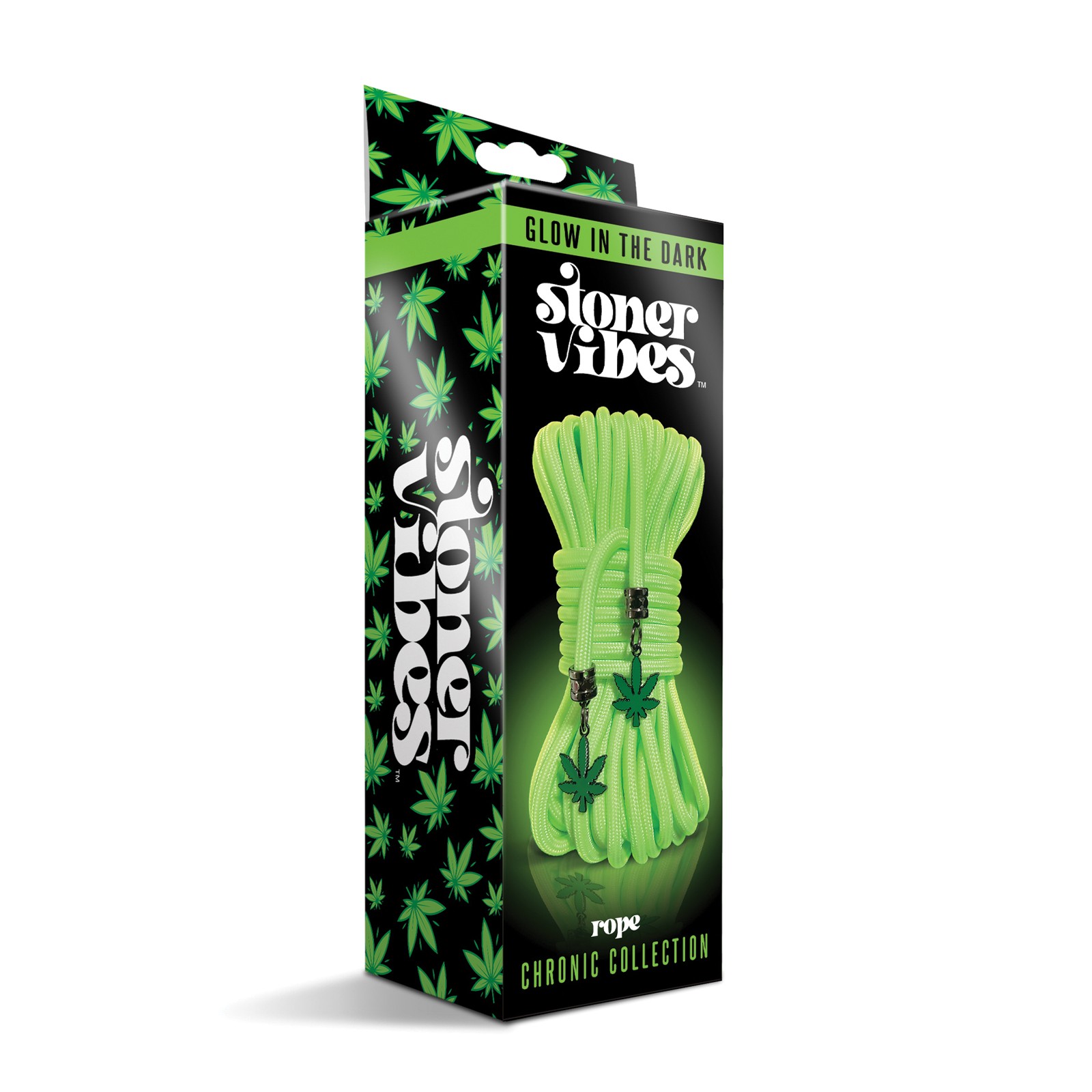 Stoner Vibes Glow in the Dark Rope Green