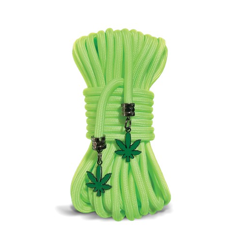 Stoner Vibes Glow in the Dark Rope Green