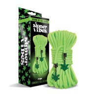 Stoner Vibes Glow in the Dark Rope Green