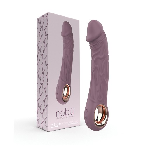 Nobu Gage G-Spot Vibrator w/Removable Bullet - Purple