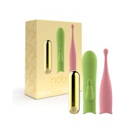 Nobu Nola 3 Piece Interchangeable Bullet Set - Waterproof