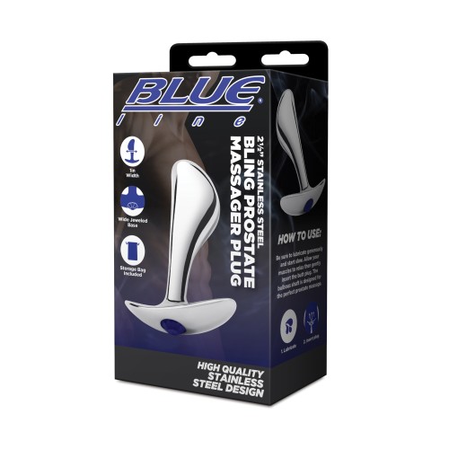 Blue Line Prostate Massager Plug