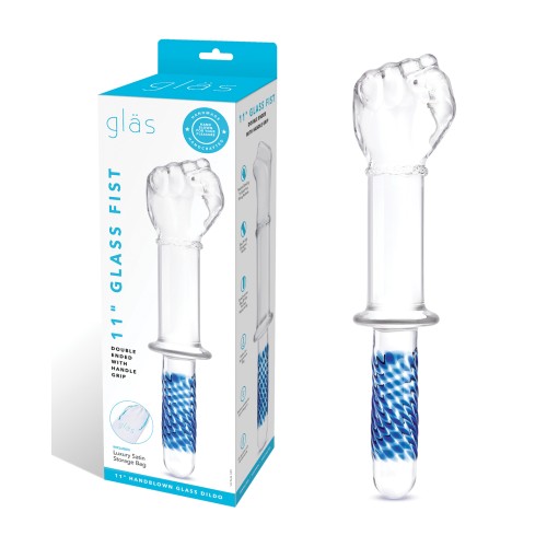 Glas 11 inch Fist Double Ended with Handle Grip