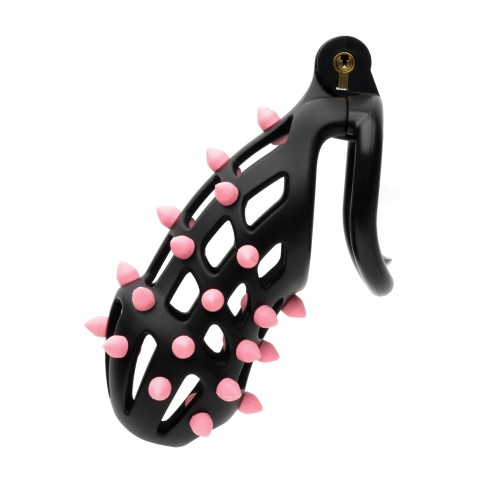 Cellmate FlexiSpike Sport Fucker - Talla 4 Negro/Rosa