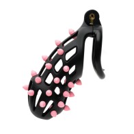 Cellmate FlexiSpike Sport Fucker - Talla 4 Negro/Rosa