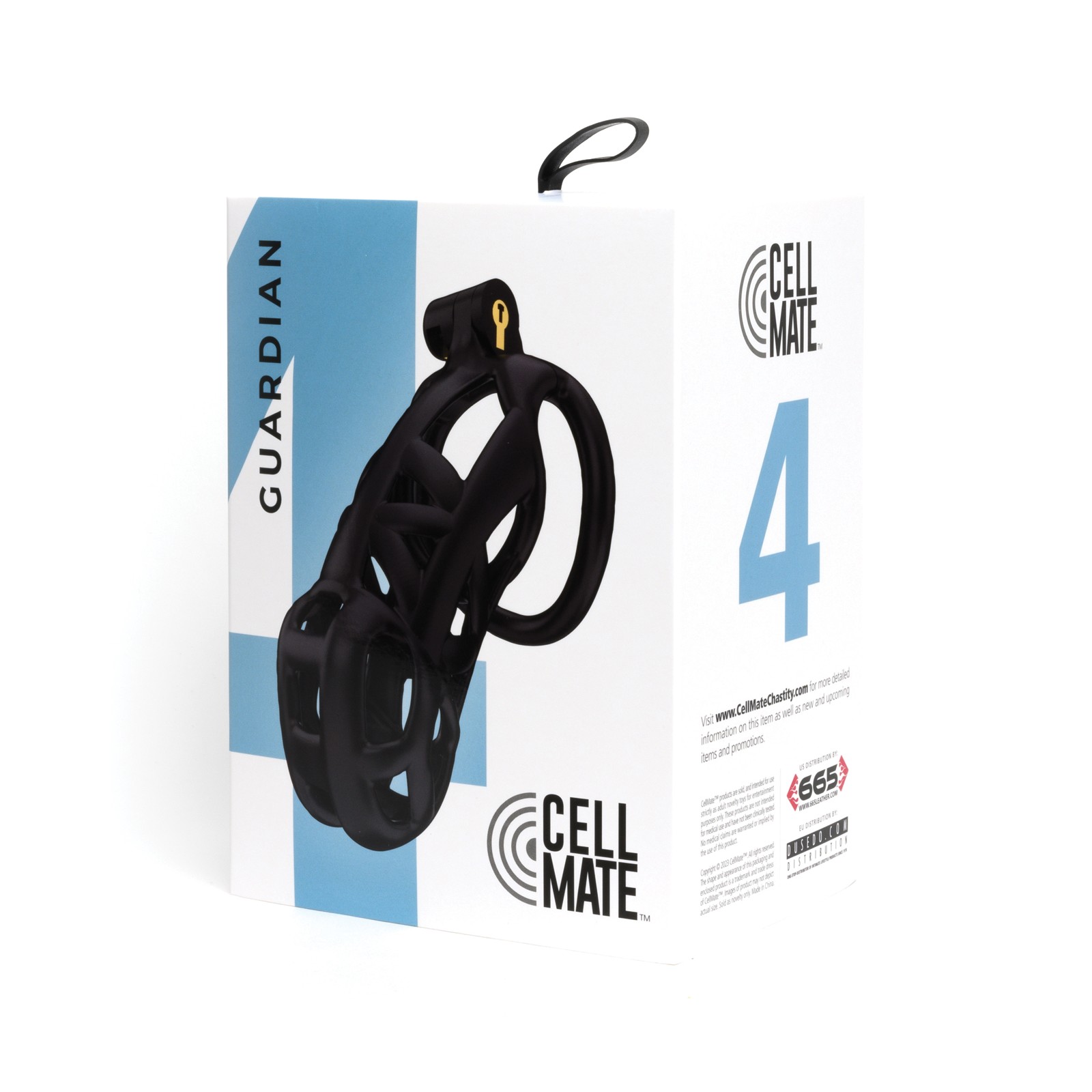 Cárcel de Castidad Sport Fucker Cellmate Guardian Negro Talla 4