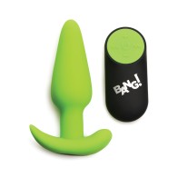 Bang Plug Anal Control Remoto que Brilla en la Oscuridad