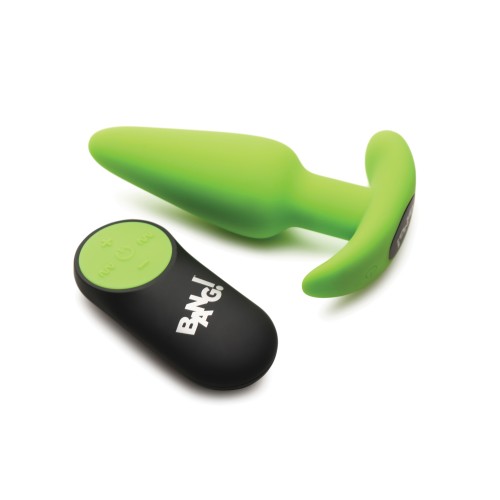 Bang Glow in the Dark Remote Butt Plug