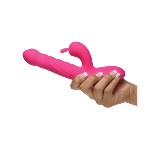 Bang 10X Thrusting Vibrating Rabbit Pink