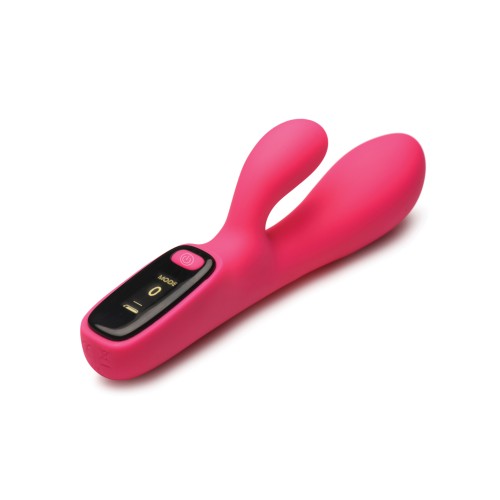 Vibrador Digital Conejito Bang! 10X - Rosa Estimulación Doble