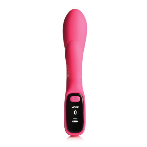 Vibrador Digital Conejito Bang! 10X - Rosa Estimulación Doble